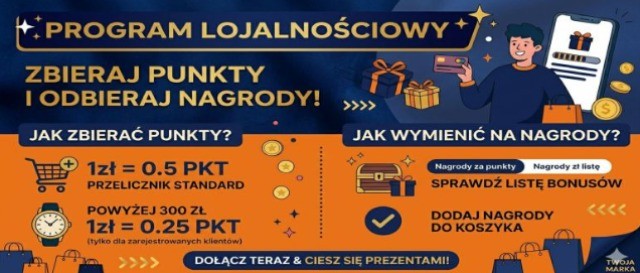 Zbieraj punkty i odbieraj nagrody!