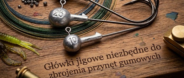 Główki jigowe do zbrojenia przynęt gumowych