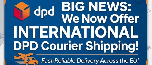Exciting News: We Now Offer Fast DPD International Shipping Across the EU!
