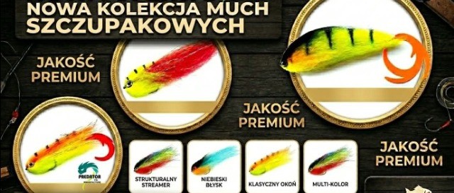 Przedstawiamy naszą nowość - Muchy szczupakowe !