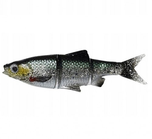 3D ROACH SWIM & JERK - GREEN SILVER - 12,5cm