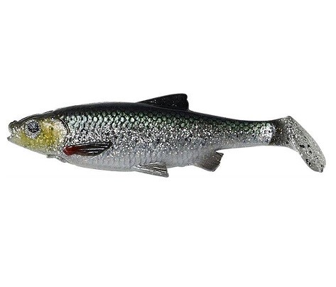 ROACH PADDLE TAIL - GREEN SILVER - 7,5cm