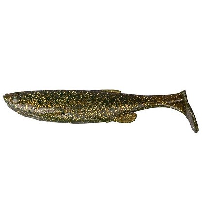 FAT T-TAIL MINNOW - MOTOR OIL - 7,5cm