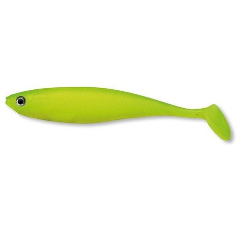 ACTION FIN SHAD - UV LIME - 10cm