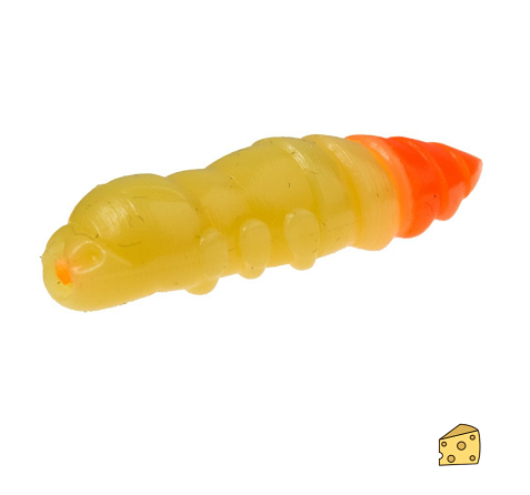PUPA - CHEESE / HOT ORANGE - 3,8cm