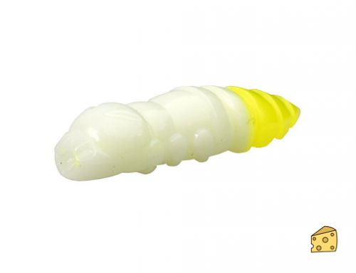 PUPA - WHITE / HOT CHARTREUSE - 3,8cm