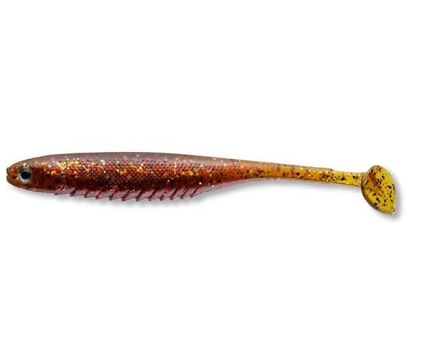 TODDLE FIN SHAD - ORANGE TIGER - 12,5cm