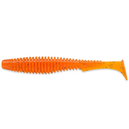 U-SHAD - ORANGE PUMPKIN / BLACK - 10cm