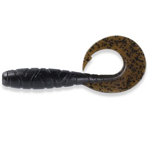 MIGHTY GRUB - WATERMELON BROWN / BLACK - 9cm