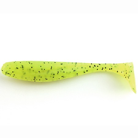 WIZZLE SHAD - CHARTREUSE / BLACK - 5,5cm