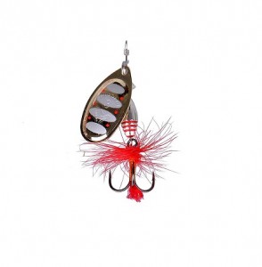 ROTEX SPINNER - GOLD SILVER - #4a - 8g