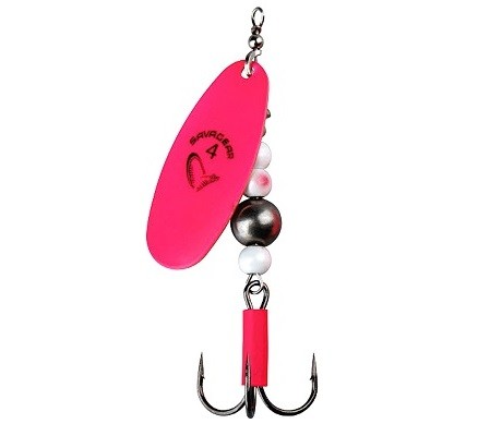 CAVIAR SPINNER - FLUO PINK - #4 - 14g