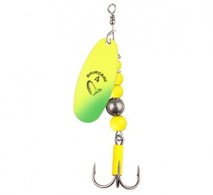 CAVIAR SPINNER - FLUO YELLOW / CHARTREUSE - #4 - 18g