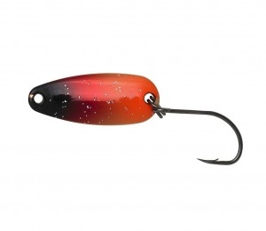 AREA-PRO TROUT SPOON - BLACK/RED - 3cm -1,8g