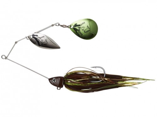 DA'BUSH SPINNERBAIT - MOTOROIL - 14cm - 21g