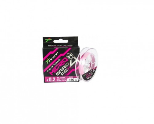 SUPER TOUCH MICRO BRAID PEX4 - PINK - 0,09mm - 100m