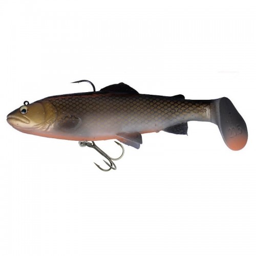 3D TROUT RATTLE SHAD - DIRTY ROACH - 17cm