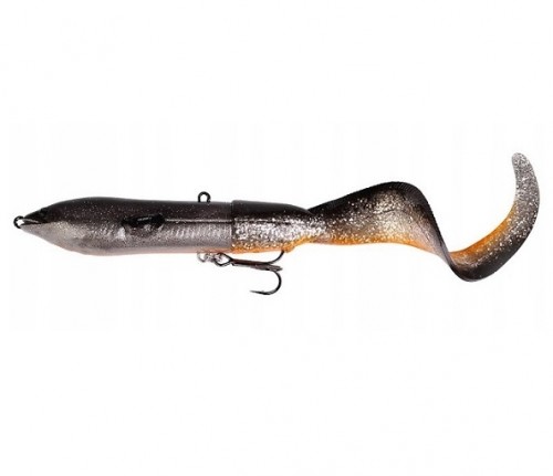 HARD EEL TAIL - SS - DIRTY SILVER - 17cm