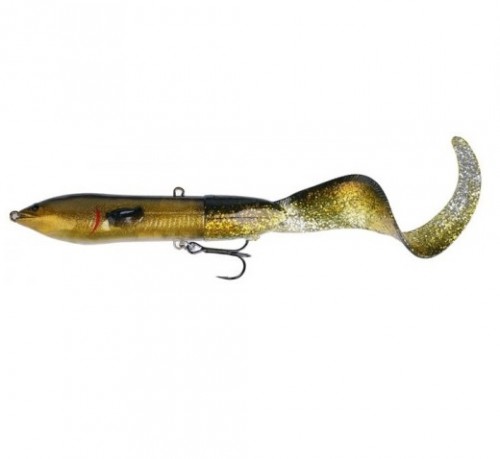 HARD EEL TAIL - SS - OLIVE GOLD - 17cm