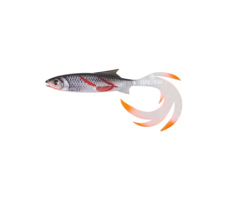 REPTILE SHAD UV BOOSTER - BLOODY MINNOW - 11cm