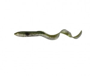 REAL EEL - GREEN SILVER - 15cm