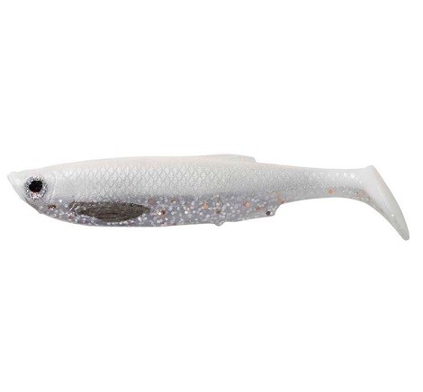 3D BLEAK PADDLE TAIL - WHITE - 8cm