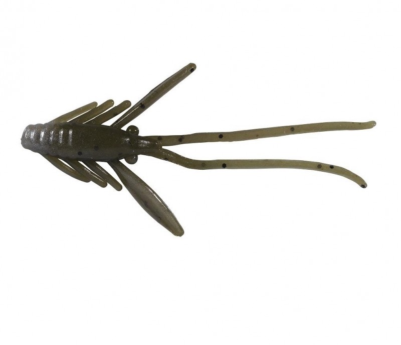 POWER NYMPH - PEARL OLIVE SHAD - 2cm