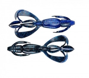 CRAZY FLAPPER - BLACK BLUE - 9cm