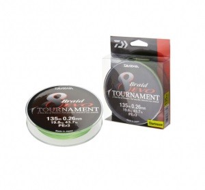 TOURNAMENT 8 BRAID EVO - CHARTREUSE - 0,10mm -135m