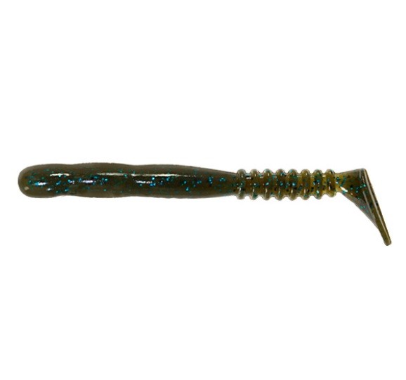 ROCKVIBE SHAD - GREEN PUMPKIN BLUE - 7cm