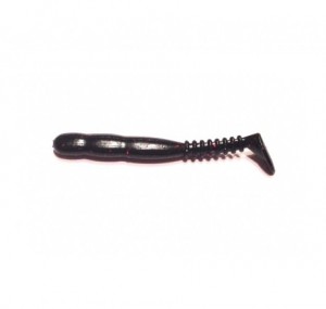 ROCKVIBE SHAD - BLACK RED - 5cm