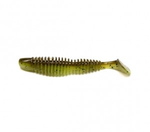 BUBBLING SHAD - GREEN PUMPKIN CHARTREUSE MELON - 7cm