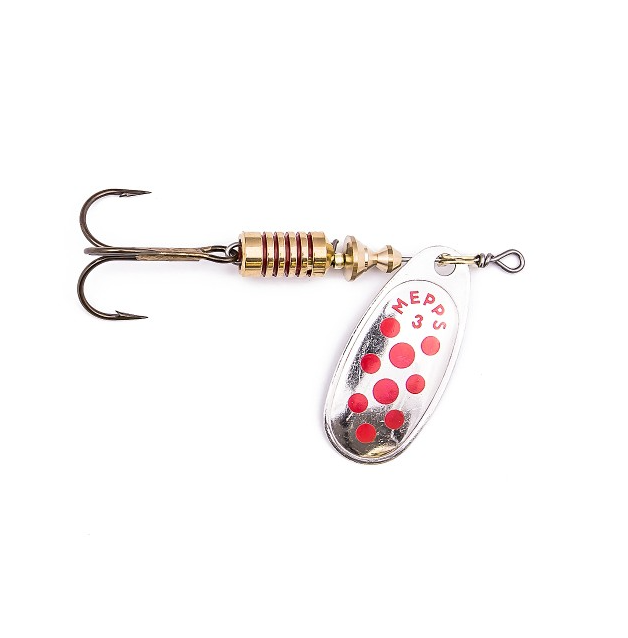 COMET DECOREES - SREBRNY / CZERWONE KROPKI - #1 - 3,5g