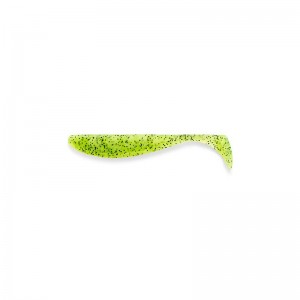 WIZZLE SHAD - CHARTEUSE/BLACK - 3,5cm