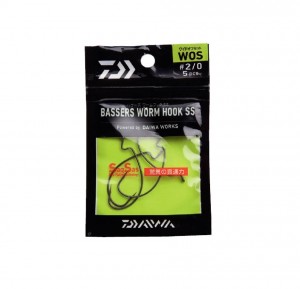 BASSERS WORM HOOK - WOS - #5/0