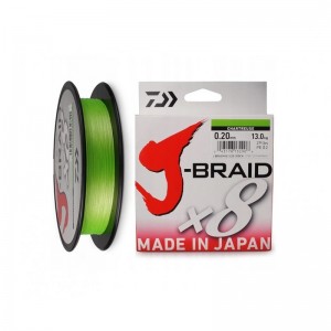 J-BRAID X8 - 0,06mm - CHARTREUSE - 150m