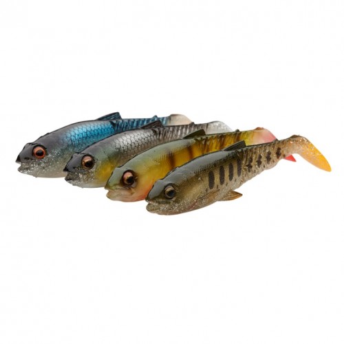 CRAFT CANNIBAL PADDLETAIL - CLEAR WATER MIX - 8,5cm