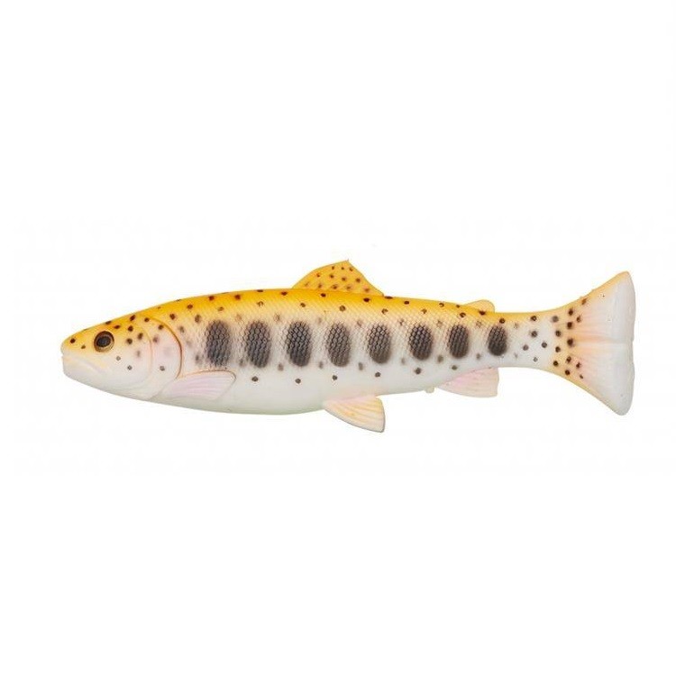 CRAFT TROUT PULSETAIL - GOLDEN ALBINO - 20cm