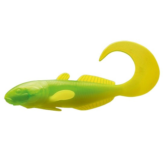 CURLY GOBY - CHARTREUSE LIME - 7cm