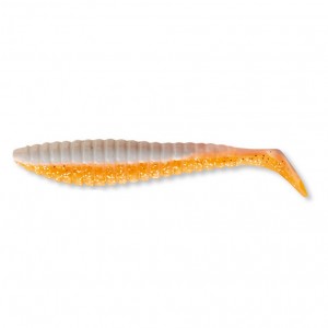 FATTY SHAD - WHITE ORANGE - 10cm