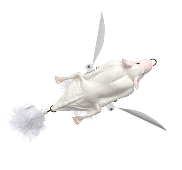 3D BAT - ALBINO - 7cm