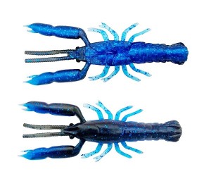 CRAYFISH RATTLING - BLUE BLACK - 6,7cm