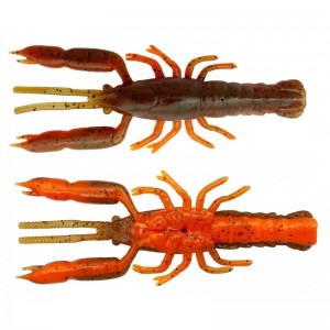 CRAYFISH RATTLING - BROWN ORANGE - 6,7cm