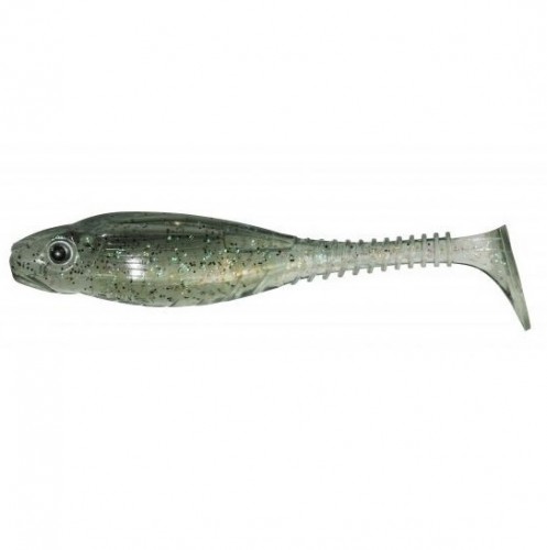 GRUBBY SHAD - HOLO GREY SHINNER - 6cm