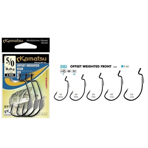 OFFSET WEIGHTED FRONT 0,9g - 2/0