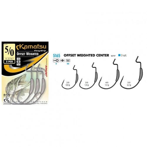 OFFSET WEIGHTED CENTER 1g - 3/0