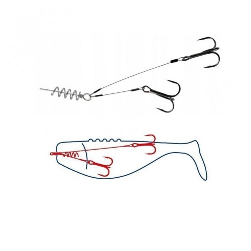 SYSTEMIK SZCZUPAKOWY 14kg - #1- 5cm/8cm