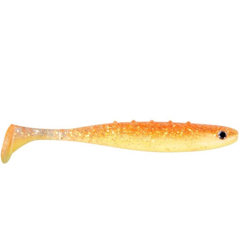 AGGRESSOR PRO - SUPER YELLOW/CLEAR/ORANGE GLITTER - 8,5cm