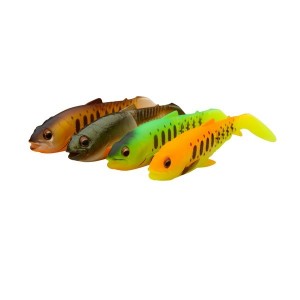 CRAFT CANNIBAL PADDLETAIL - DARK WATER MIX - 8,5cm
