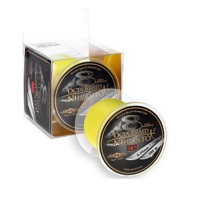 NIHONTO OCTA BRAID ŻÓŁTA - 0,10mm - 300m